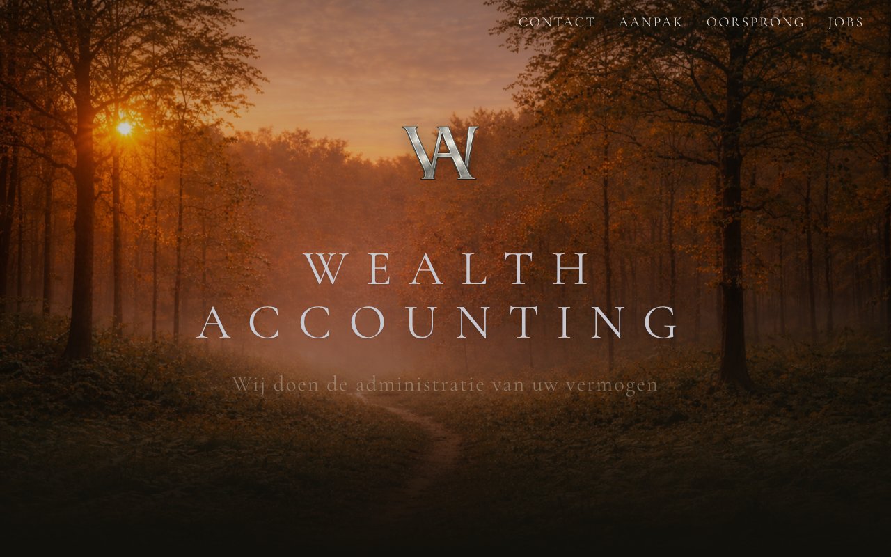 Wealth Accounting website